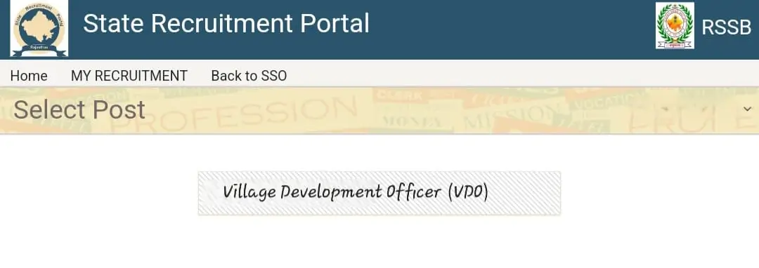 How to Apply for Rajasthan VDO Vacancy 2025